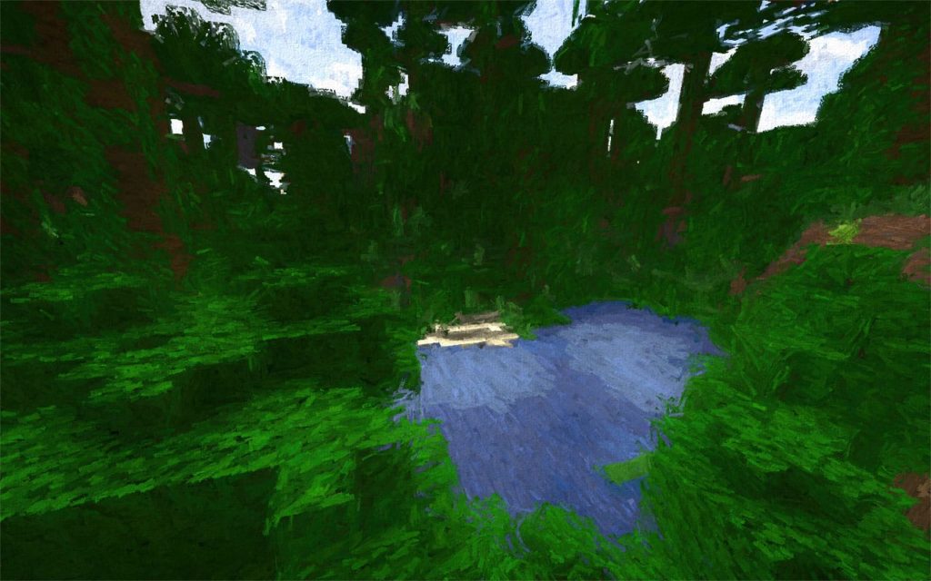 Jungle Lagoon from Minecraft